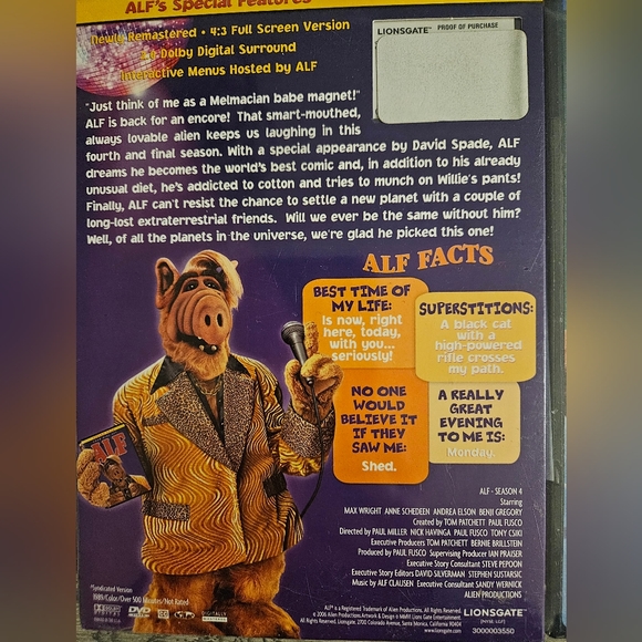 ALF Season 3 and 4 DVD set New Sealed - Picture 3 of 4
